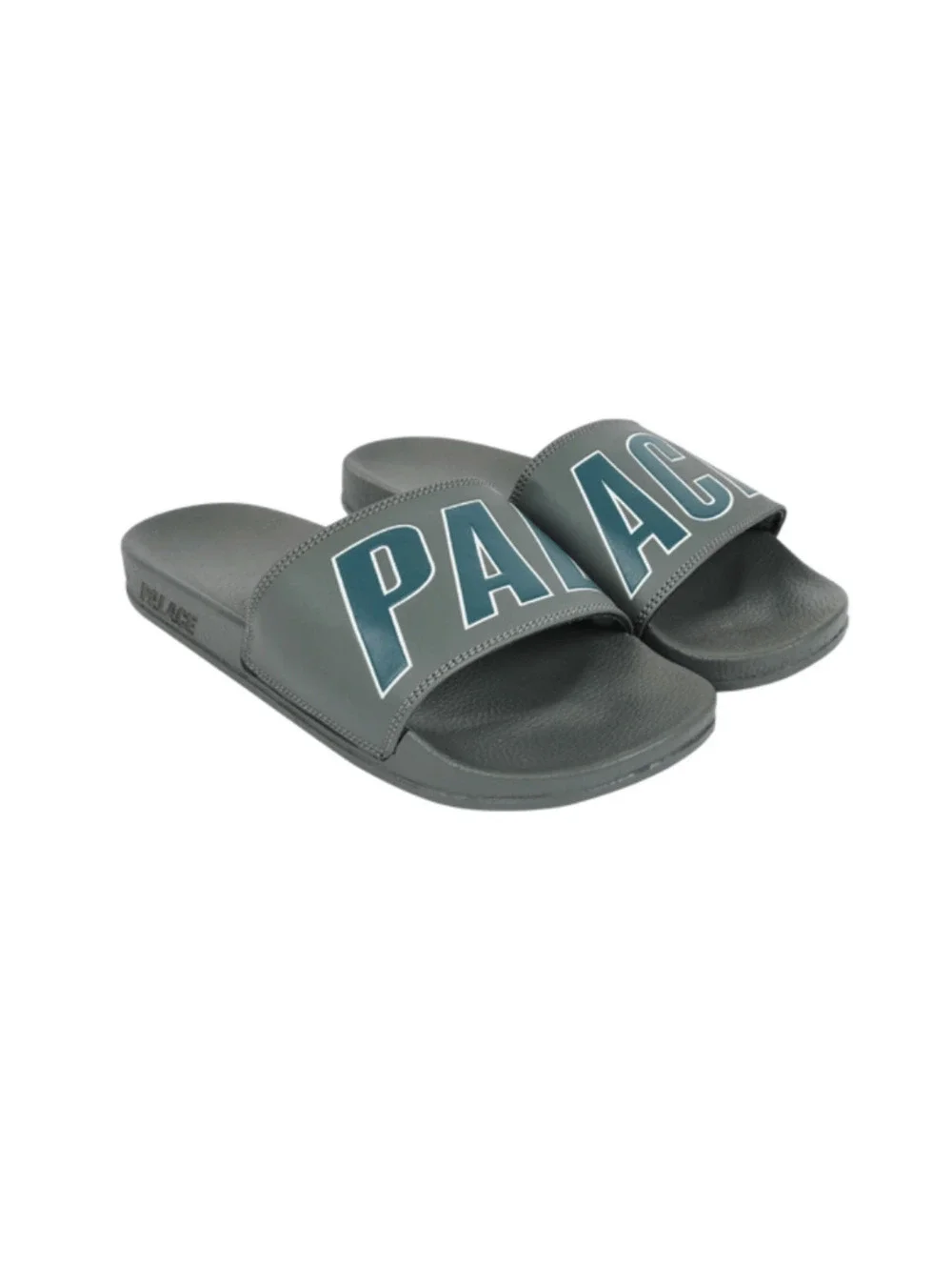 Size 10.5 • Palace Sliders Grey